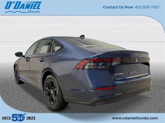 new 2025 Honda Accord car, priced at $31,710