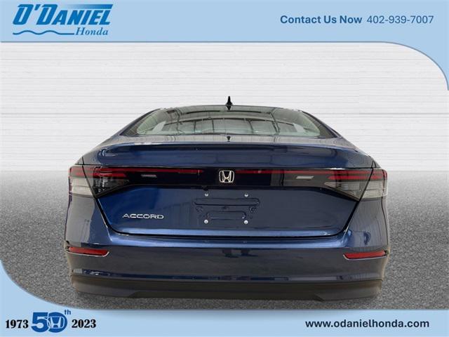 new 2025 Honda Accord car, priced at $31,710