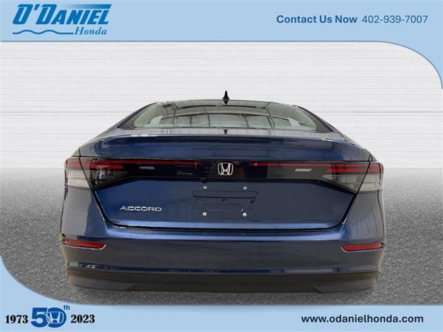 new 2025 Honda Accord car, priced at $31,710