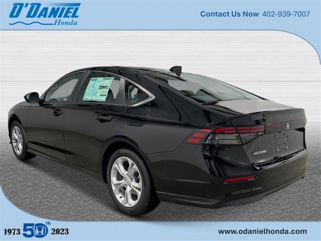 new 2025 Honda Accord car, priced at $29,445