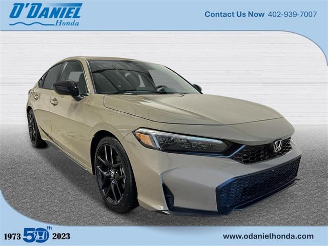 new 2025 Honda Civic car, priced at $29,055