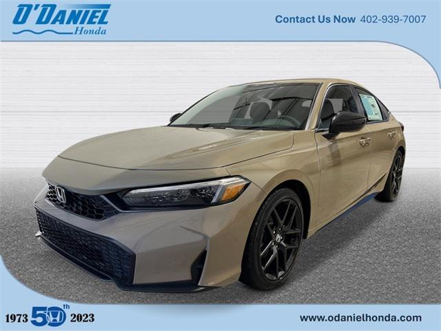 new 2025 Honda Civic car, priced at $29,055
