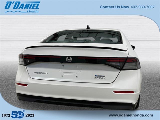 new 2025 Honda Accord Hybrid car, priced at $35,260