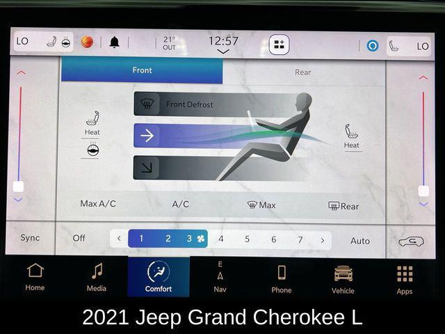 used 2021 Jeep Grand Cherokee L car, priced at $28,701