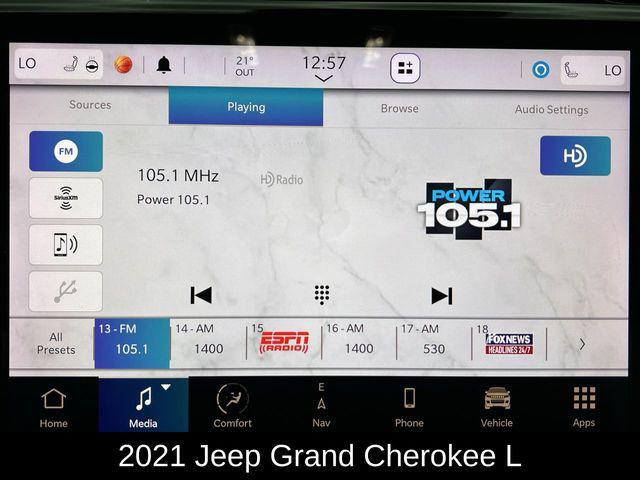 used 2021 Jeep Grand Cherokee L car, priced at $28,701