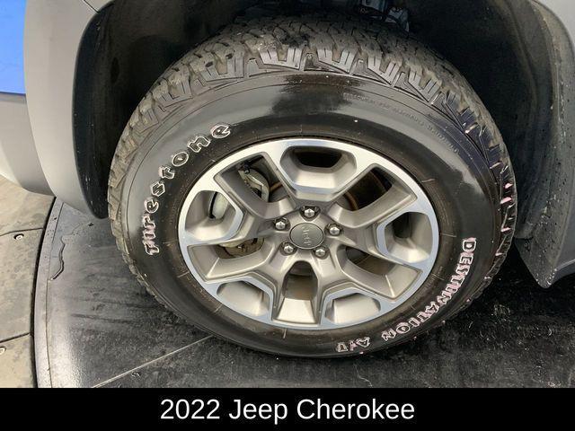 used 2022 Jeep Cherokee car, priced at $28,900