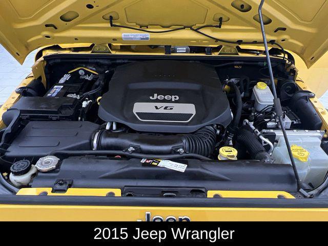 used 2015 Jeep Wrangler Unlimited car, priced at $15,528