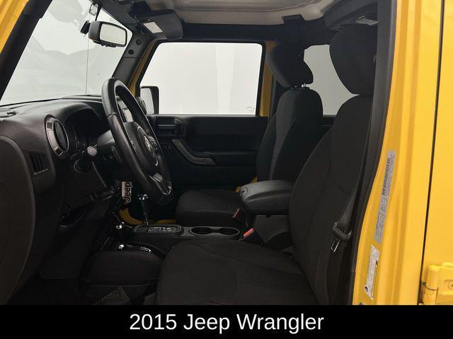 used 2015 Jeep Wrangler Unlimited car, priced at $15,528