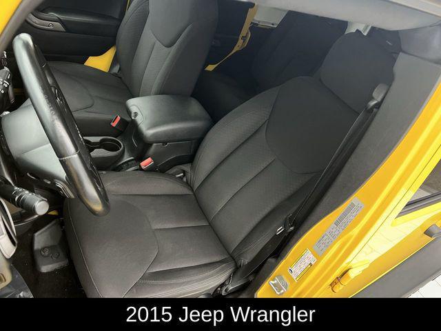 used 2015 Jeep Wrangler Unlimited car, priced at $15,528