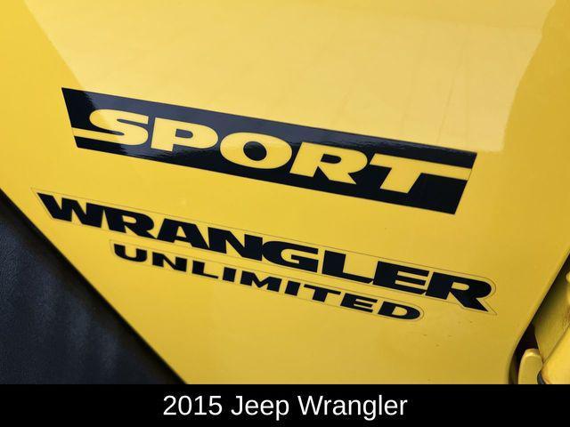 used 2015 Jeep Wrangler Unlimited car, priced at $15,528