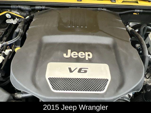 used 2015 Jeep Wrangler Unlimited car, priced at $15,528