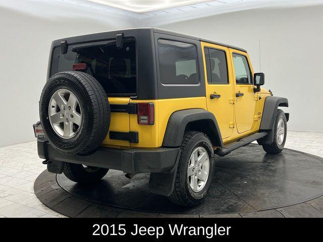 used 2015 Jeep Wrangler Unlimited car, priced at $15,528