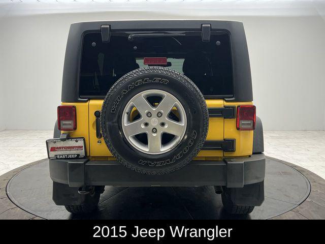 used 2015 Jeep Wrangler Unlimited car, priced at $15,528