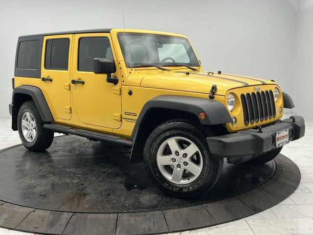 used 2015 Jeep Wrangler Unlimited car, priced at $15,528