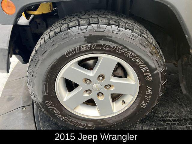 used 2015 Jeep Wrangler Unlimited car, priced at $15,528