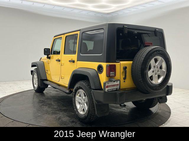 used 2015 Jeep Wrangler Unlimited car, priced at $15,528