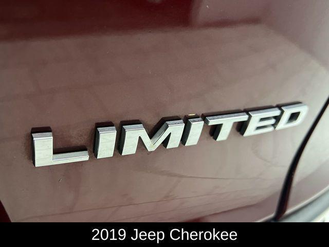 used 2019 Jeep Cherokee car, priced at $15,400