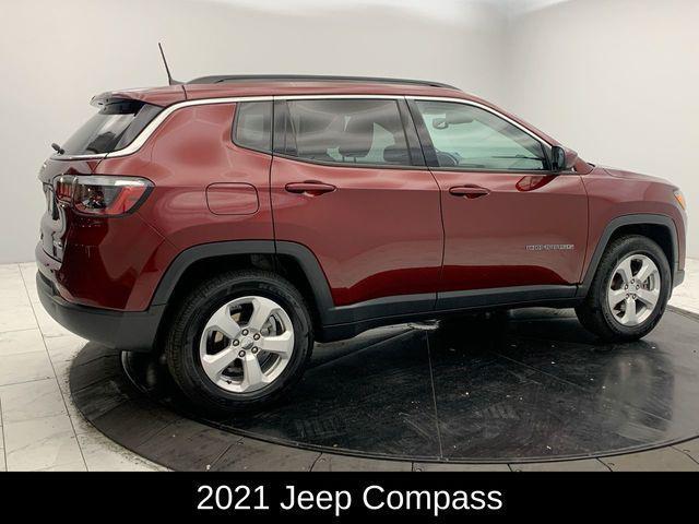 used 2021 Jeep Compass car, priced at $19,504