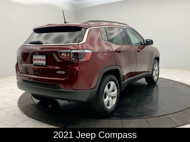 used 2021 Jeep Compass car, priced at $19,504