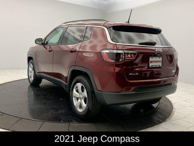 used 2021 Jeep Compass car, priced at $19,504