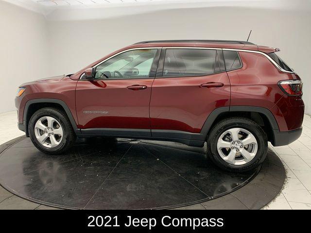 used 2021 Jeep Compass car, priced at $19,504