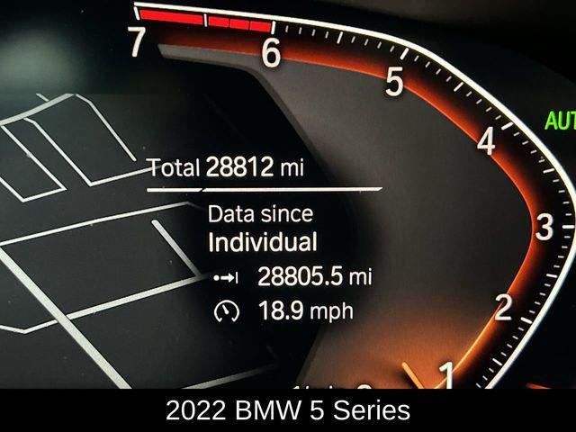 used 2022 BMW 530 car, priced at $34,428