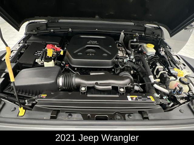 used 2021 Jeep Wrangler Unlimited car, priced at $35,649