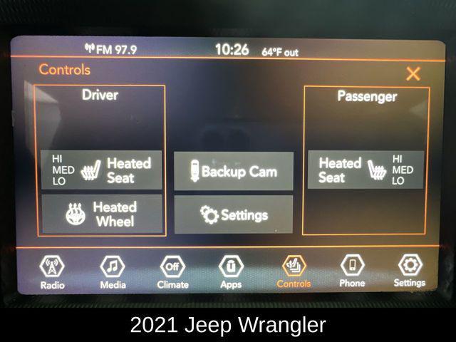 used 2021 Jeep Wrangler Unlimited car, priced at $35,649