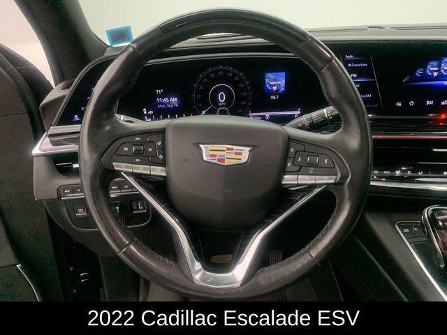 used 2022 Cadillac Escalade ESV car, priced at $73,696