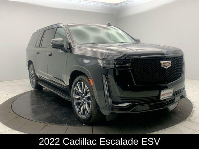 used 2022 Cadillac Escalade ESV car, priced at $73,696