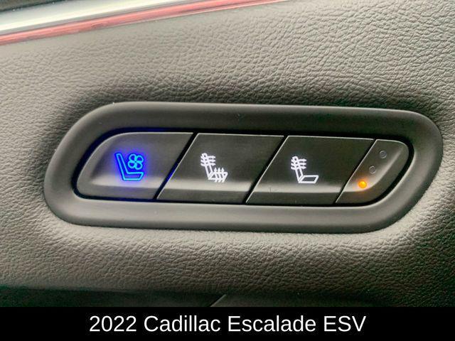 used 2022 Cadillac Escalade ESV car, priced at $73,696