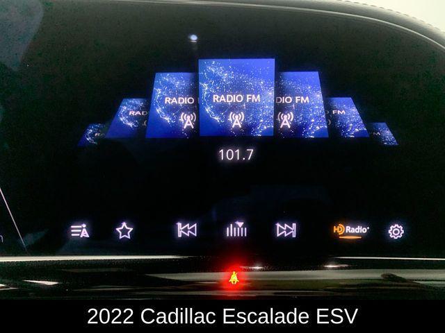 used 2022 Cadillac Escalade ESV car, priced at $73,696