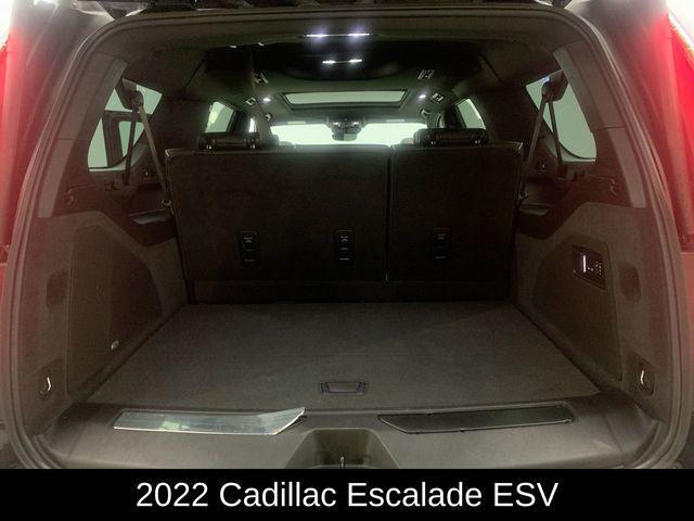 used 2022 Cadillac Escalade ESV car, priced at $73,696