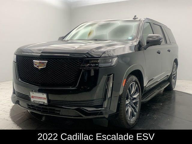 used 2022 Cadillac Escalade ESV car, priced at $73,696