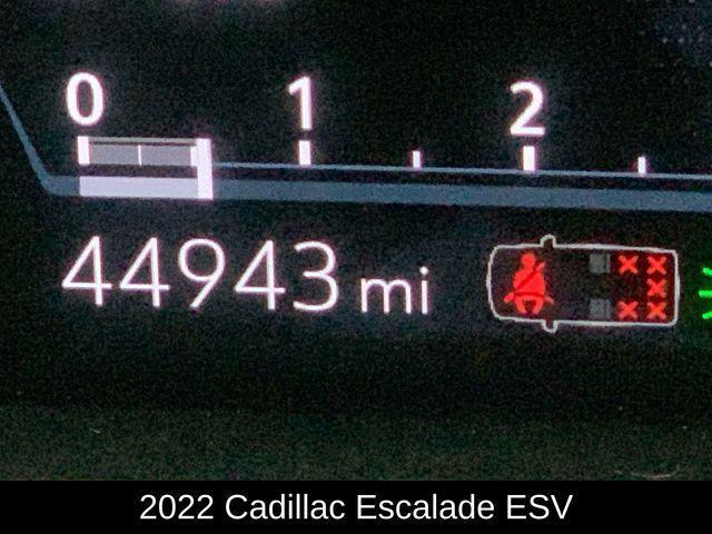 used 2022 Cadillac Escalade ESV car, priced at $73,696