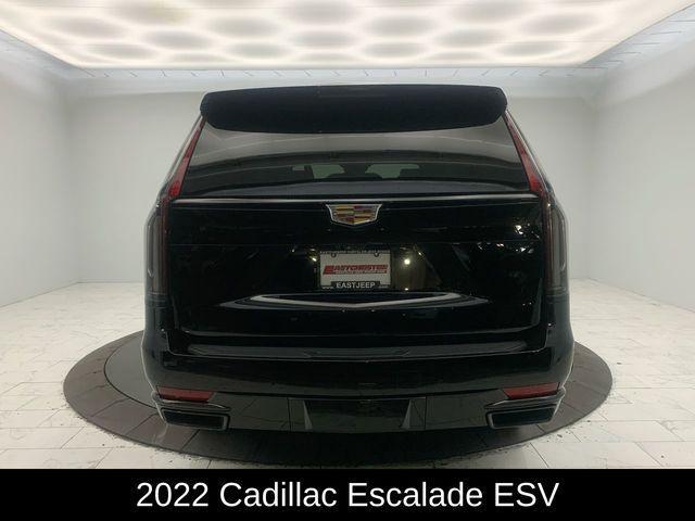 used 2022 Cadillac Escalade ESV car, priced at $73,696