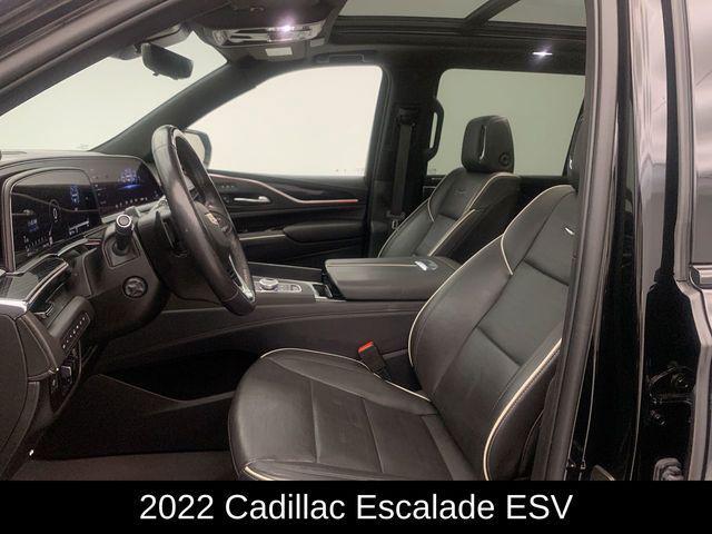 used 2022 Cadillac Escalade ESV car, priced at $73,696