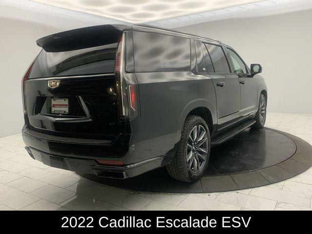 used 2022 Cadillac Escalade ESV car, priced at $73,696