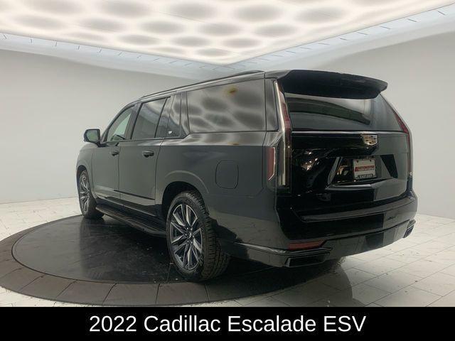 used 2022 Cadillac Escalade ESV car, priced at $73,696