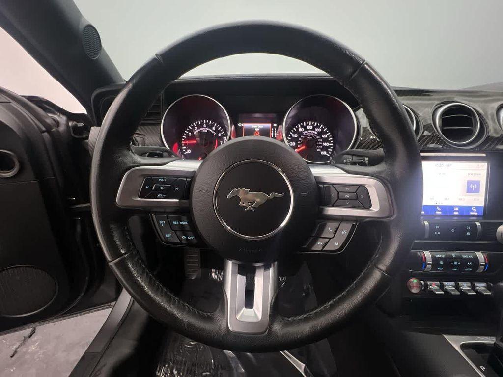 used 2021 Ford Mustang car, priced at $18,954