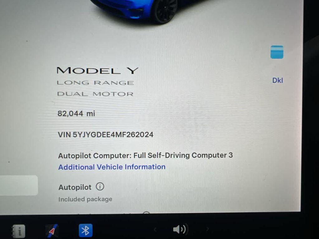 used 2021 Tesla Model Y car, priced at $21,953