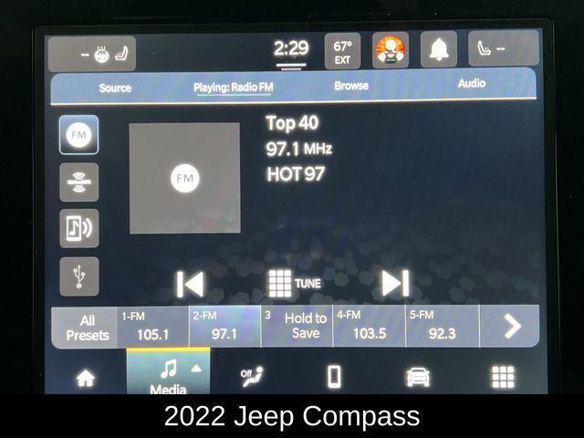 used 2022 Jeep Compass car, priced at $19,897