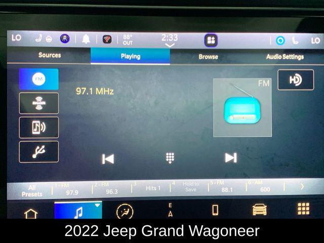 used 2022 Jeep Grand Wagoneer car, priced at $70,150