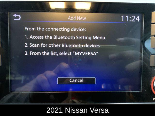 used 2021 Nissan Versa car, priced at $13,900