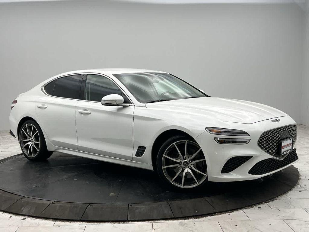 used 2022 Genesis G70 car, priced at $28,795