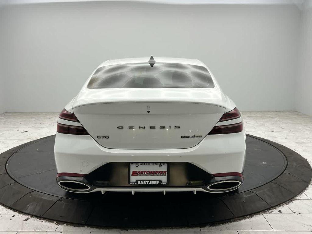 used 2022 Genesis G70 car, priced at $28,795