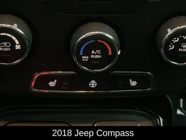 used 2018 Jeep Compass car, priced at $17,900