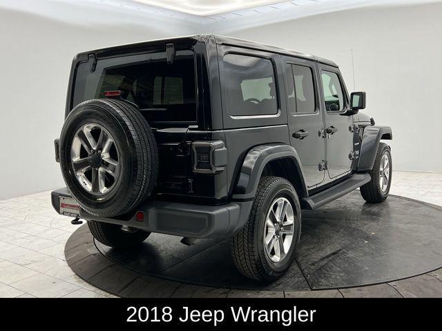 used 2018 Jeep Wrangler Unlimited car, priced at $24,862