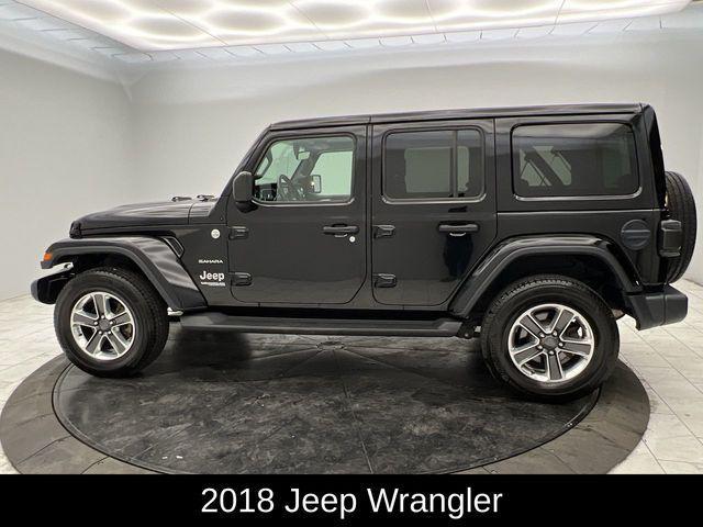 used 2018 Jeep Wrangler Unlimited car, priced at $24,862