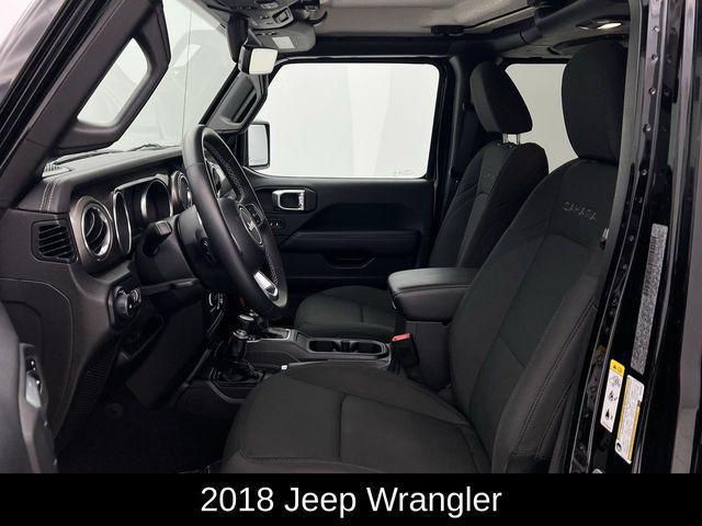 used 2018 Jeep Wrangler Unlimited car, priced at $24,862